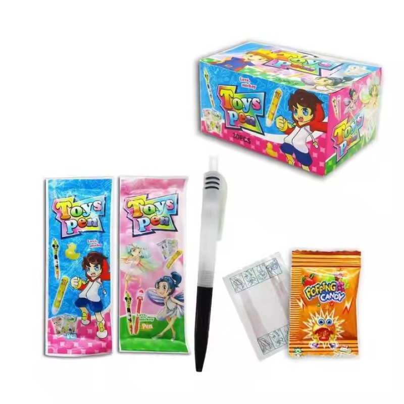 Pop Candy Toys Factory - Magic Tattoo Stick Pen with Popping