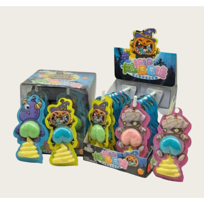 Halloween Gummy Factory - Cartoon Butt Shape Jelly Soft Candy
