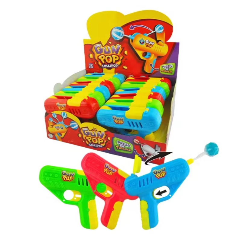 Candy Gun Toys Manufacturer - OEM Gun Pop Packaging Compressed