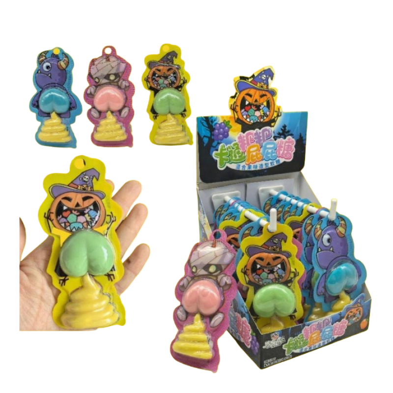 Halloween Gummy Factory - Cartoon Butt Shape Jelly Soft Candy