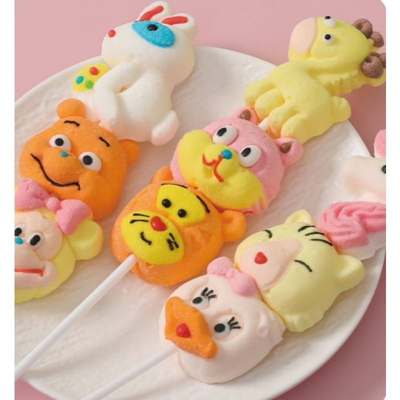 Marshmallow Candy Supplier - Fruity Christmas Design Lollipop