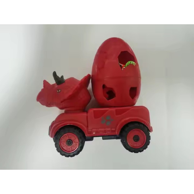 Dinosaur Truck Toy Factory - Egg Transporter Pullback Surprise