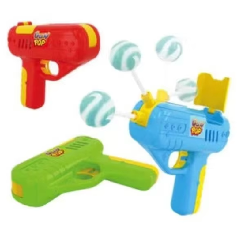 Candy Gun Toys Manufacturer - OEM Gun Pop Packaging Compressed