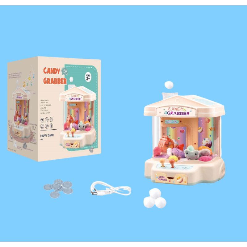 Electronic Claw Machine Factory - Candy Grabber with Music Light