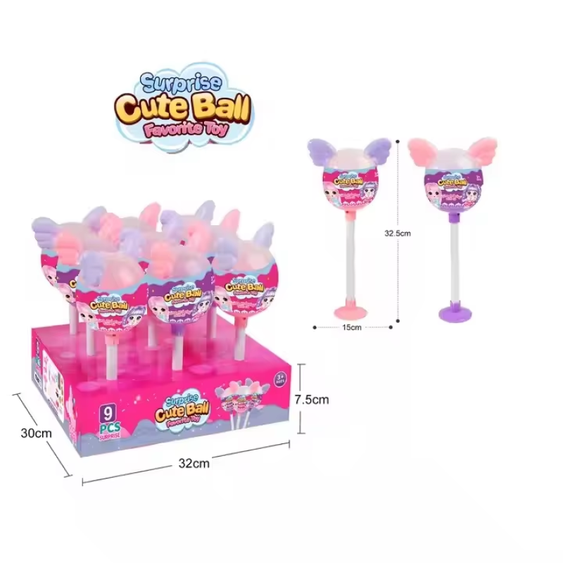 DIY Candy Toys Factory - Assembly Doll Lollipop Shape Surprise Egg