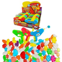 Candy Gun Toys Manufacturer - OEM Gun Pop Packaging Compressed