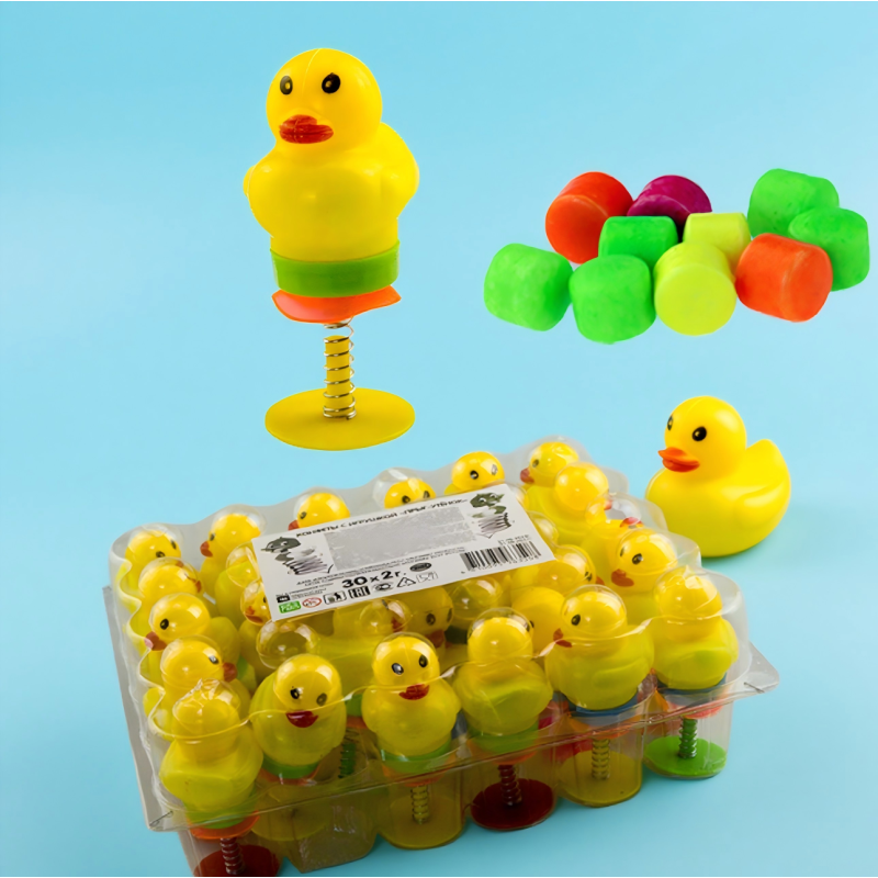 Spring Duck Toy Factory - Funny with Bubble Gum Wholesale