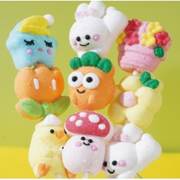 Marshmallow Candy Supplier - Fruity Christmas Design Lollipop