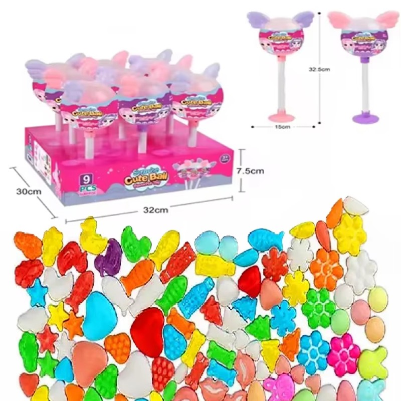 DIY Candy Toys Factory - Assembly Doll Lollipop Shape Surprise Egg