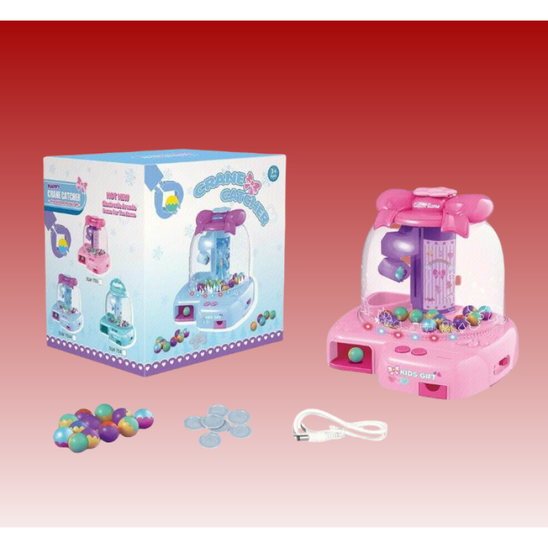 Claw Machine Toy Supplier - Pink Kitten Prizes Education Game