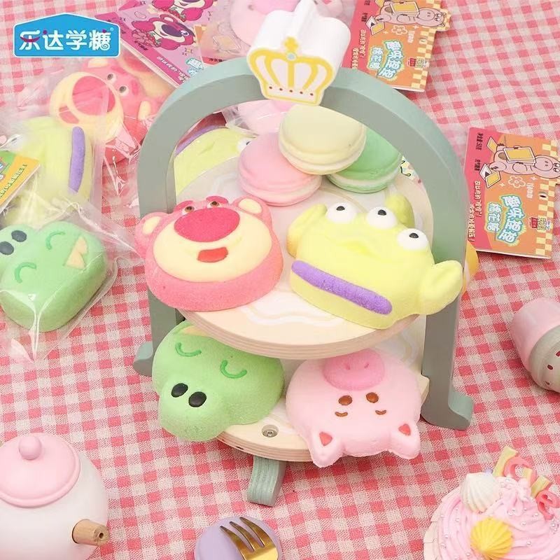 Stress Relief Candy Supplier - Pinching Marshmallow Strawberry Bear