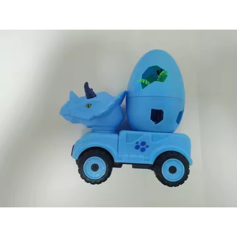 Dinosaur Truck Toy Factory - Egg Transporter Pullback Surprise
