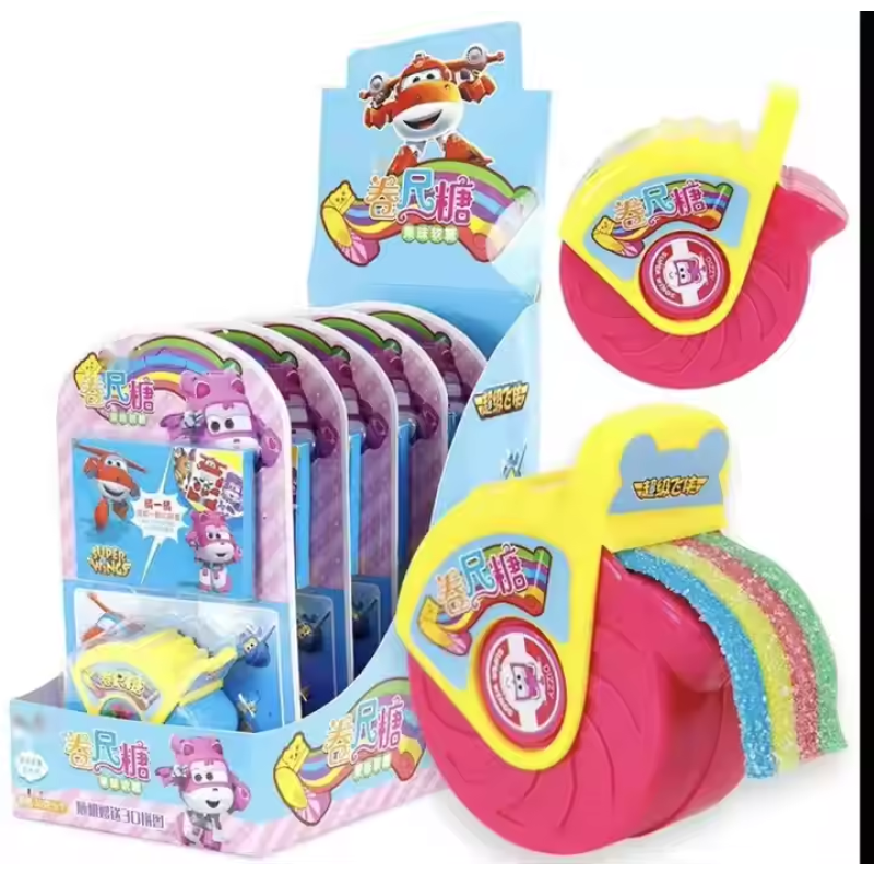 Sour Gummy Candy Factory - Plastic Toy with Soft Candy Belt