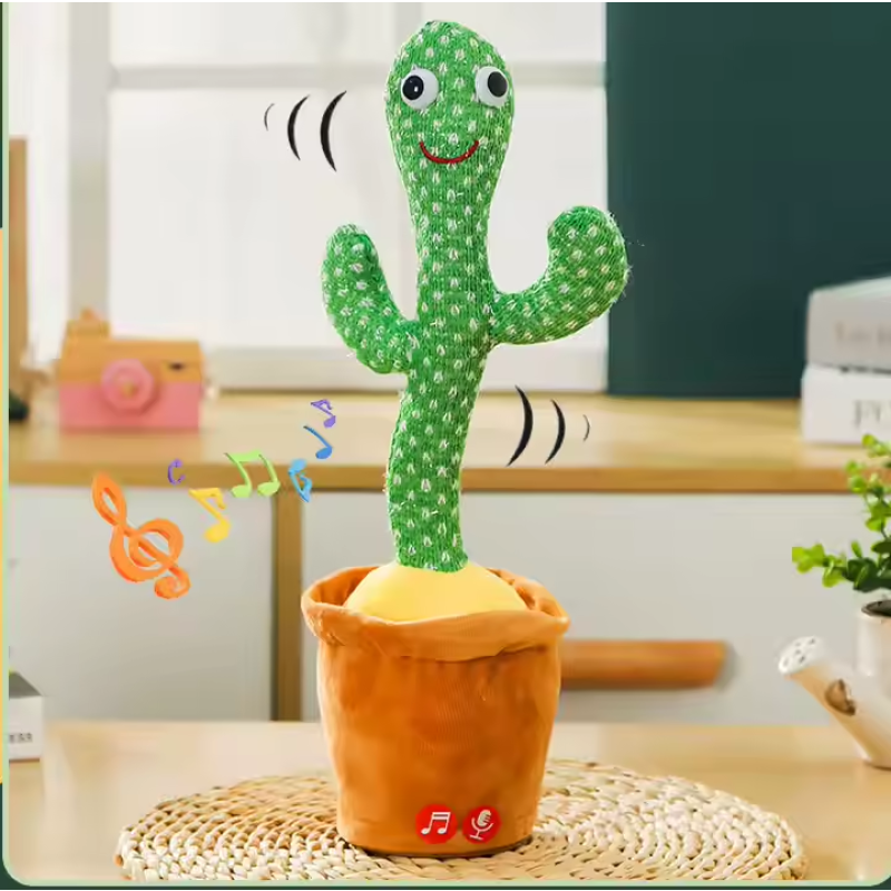 Dancing Cactus Toy Factory - Sing Talk Dance Twist Musical