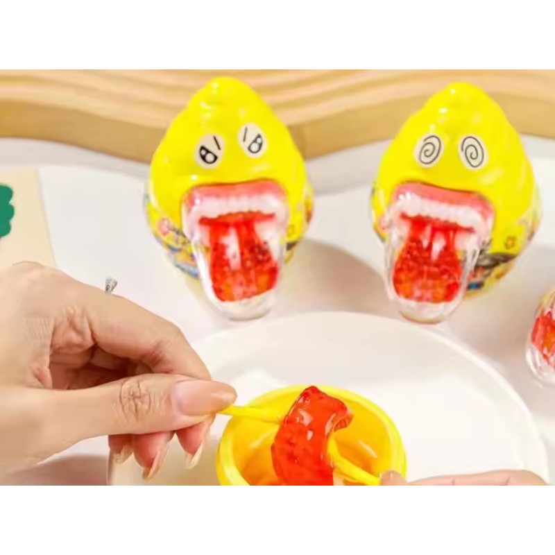 Poop Shape Candy Manufacturer - Funny Tongue Fudge Maltose Toy Wholesale