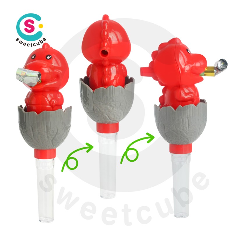 Crocodile Candy Tube Manufacturer - Cartoon Blowing Dragon Promotional