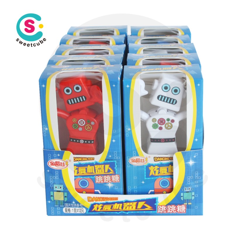 Swing Robot Toy Supplier - Creative Split Dancing Candy Toy