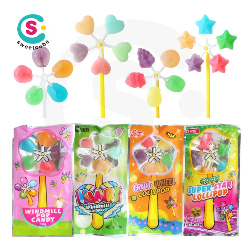 Windmill Lollipop Manufacturer - Classic Colorful Hard Fruit Candy