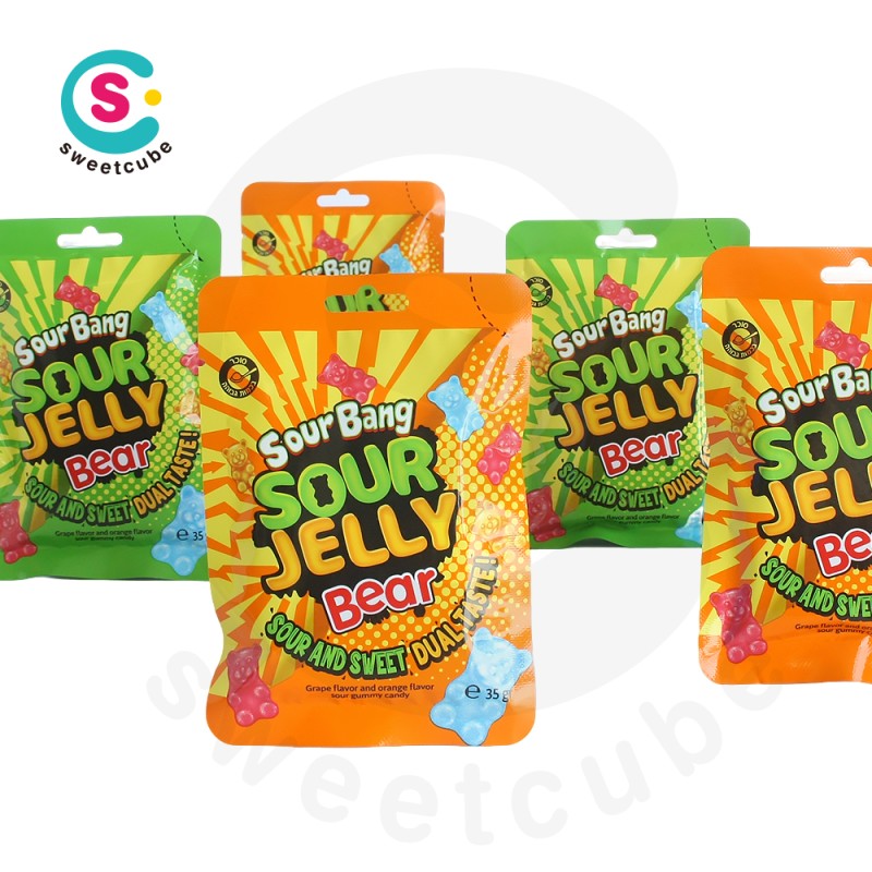 Gummy Candy Supplier - Bear Design Sour Sweet Dual Taste
