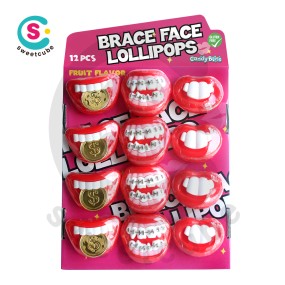 Tongue Pop Lollipop Supplier - Sweetcube Sour Hard Multi-Colored