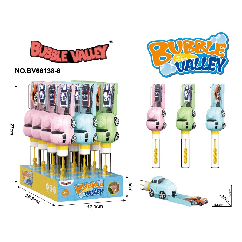 SUV Car Bubble Wand Supplier - Ejector with Plastic Blowing Wand