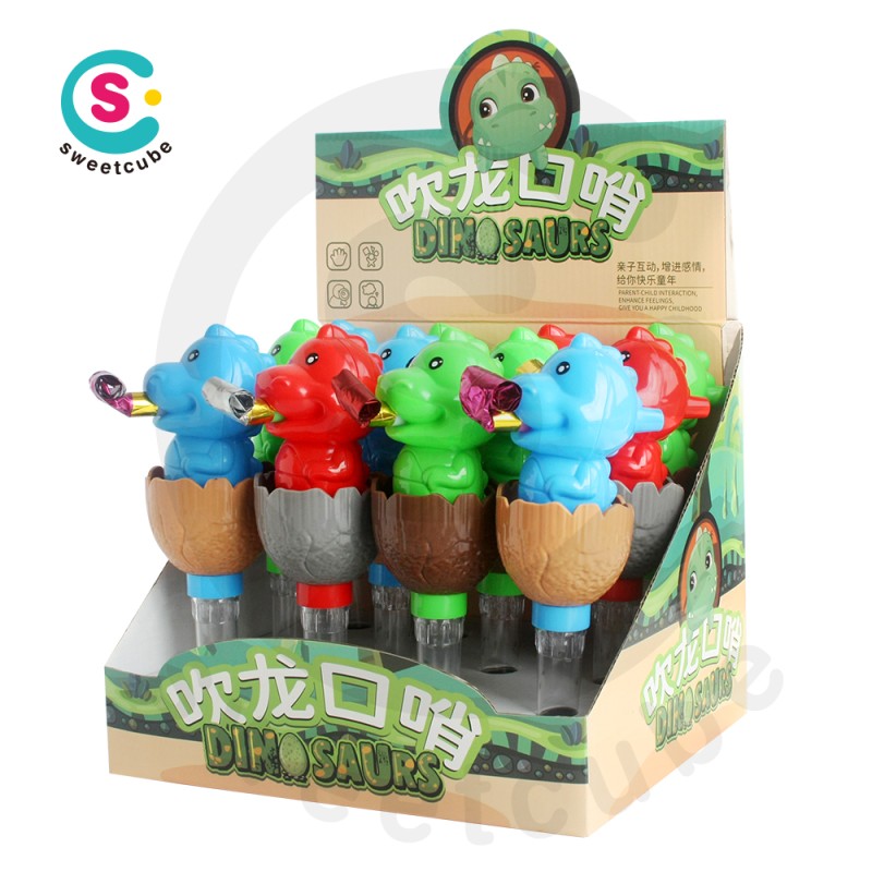 Crocodile Candy Tube Manufacturer - Cartoon Blowing Dragon Promotional