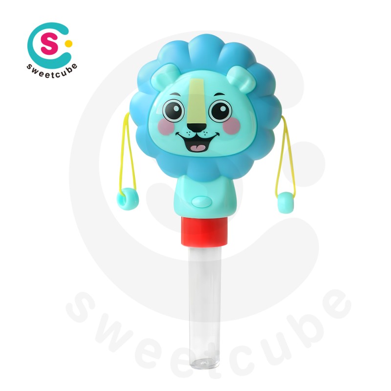 Lion Rattle Drum Supplier - Promotion Toys Candy Tube Light