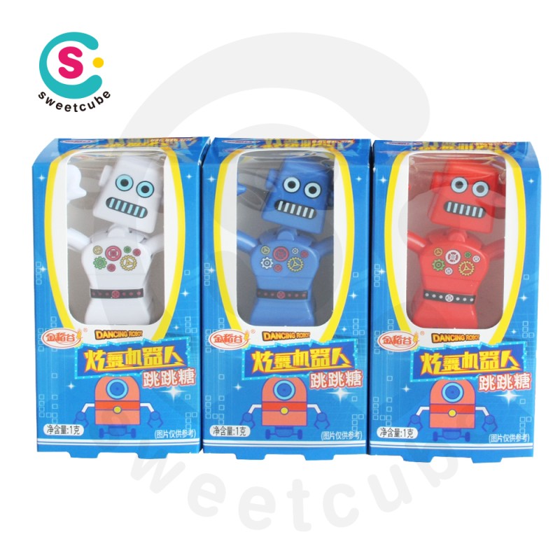 Swing Robot Toy Supplier - Creative Split Dancing Candy Toy