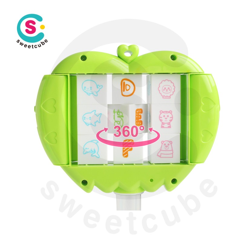 Apple Puzzle Candy Factory - Shaped Tube Game Treats Kids