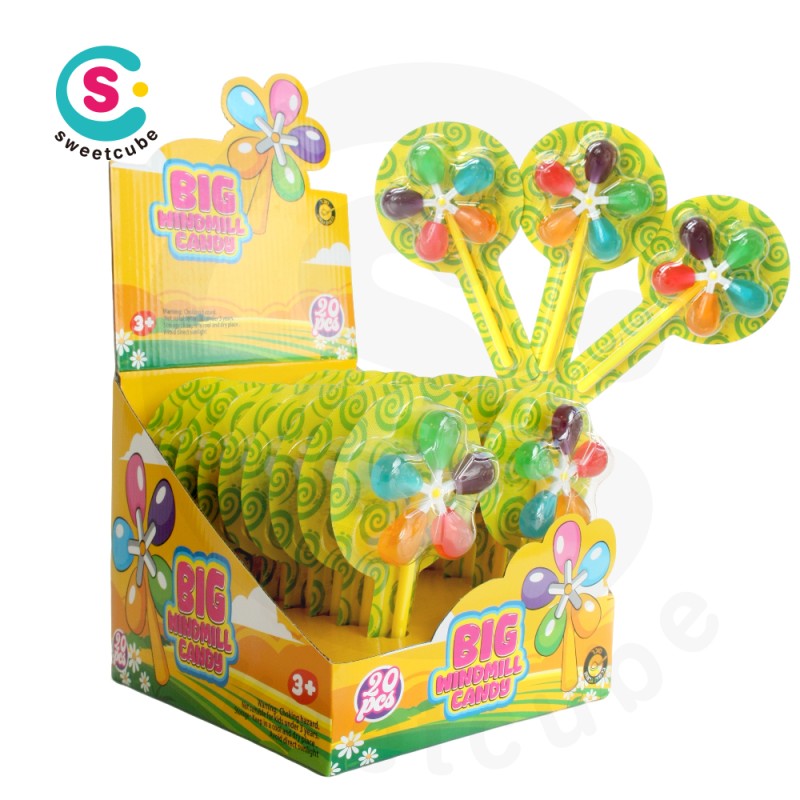 Windmill Lollipop Factory - Shaped Fruity Flavor Halal Certified