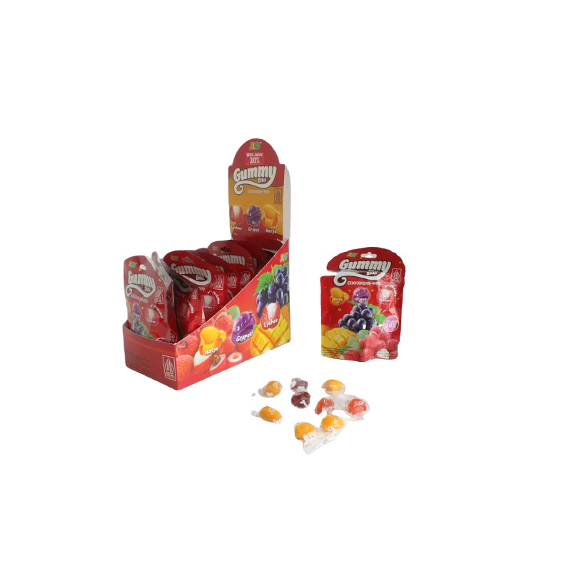Peelable Gummy Candy Manufacturer - Wholesale 3D Animal Fruit Shape