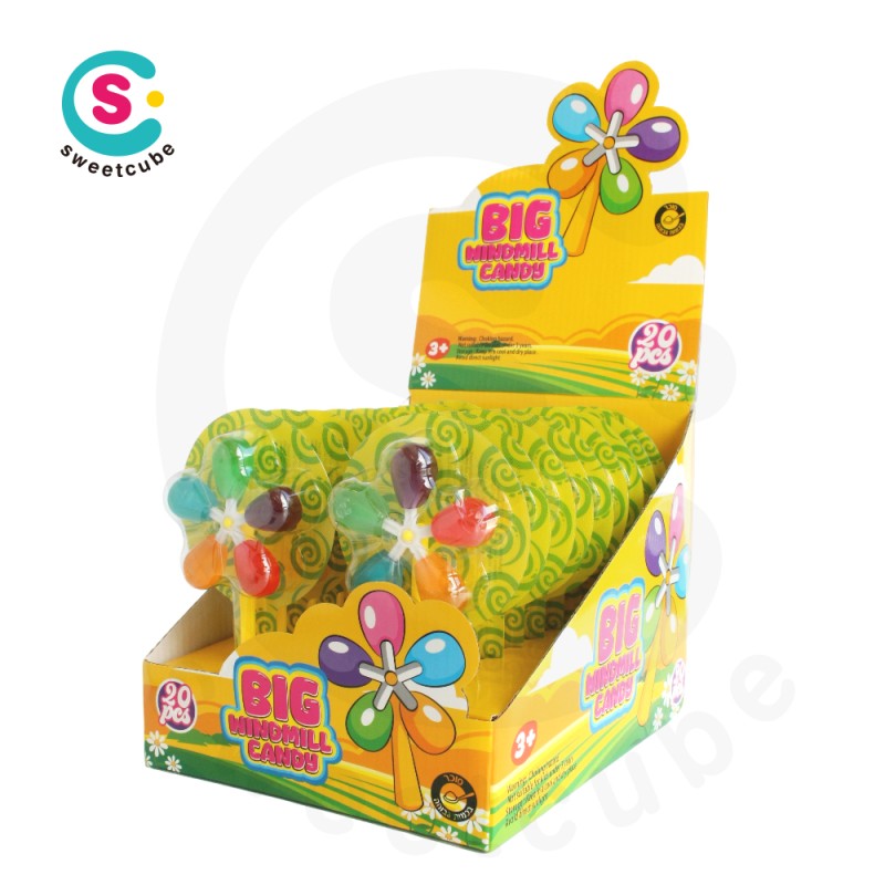 Windmill Lollipop Factory - Shaped Fruity Flavor Halal Certified