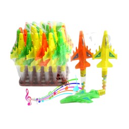 Aircraft Toys Supplier - Low Price with Whistle Candy