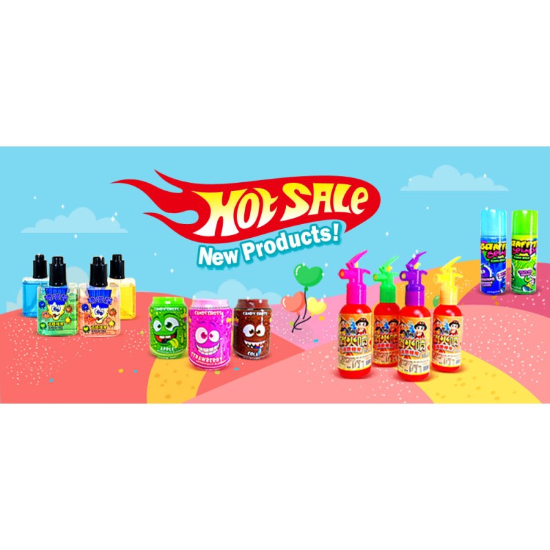 Powder Candy Factory - Mix Fruit Flavor Sweet Sour in Can