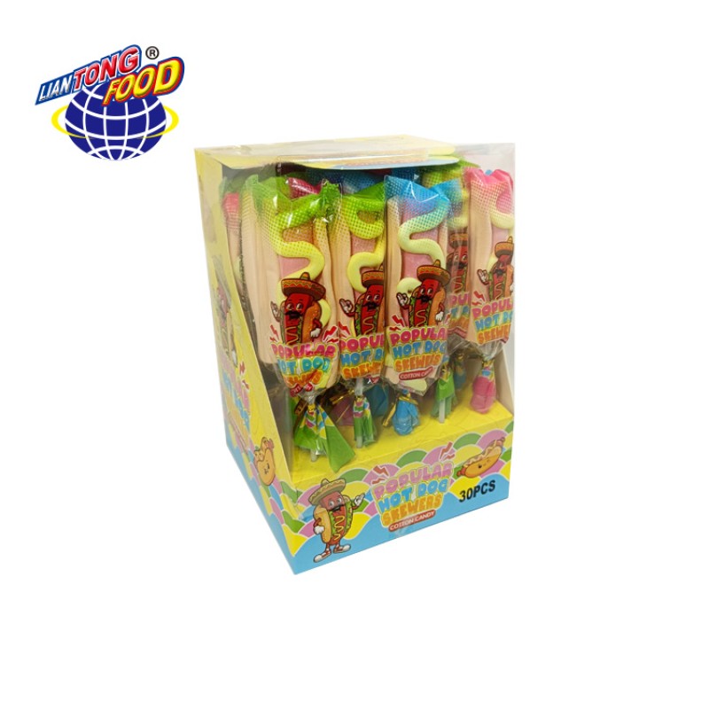 Hot Dog Marshmallow Factory - 11g Colorful Fruit Flavor Candy