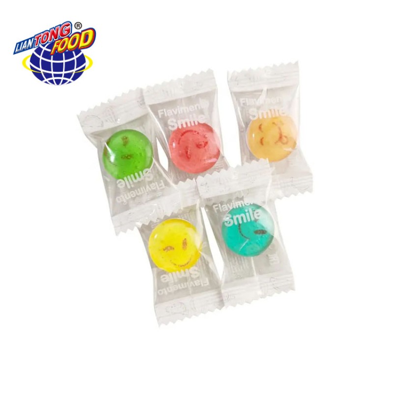 Smile Face Candy Manufacturer - Cartoon Mint Fruit Flavor