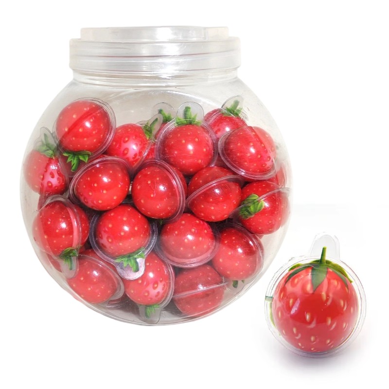Strawberry Gummy Factory - 3D Eyeball Jam Filled Custom