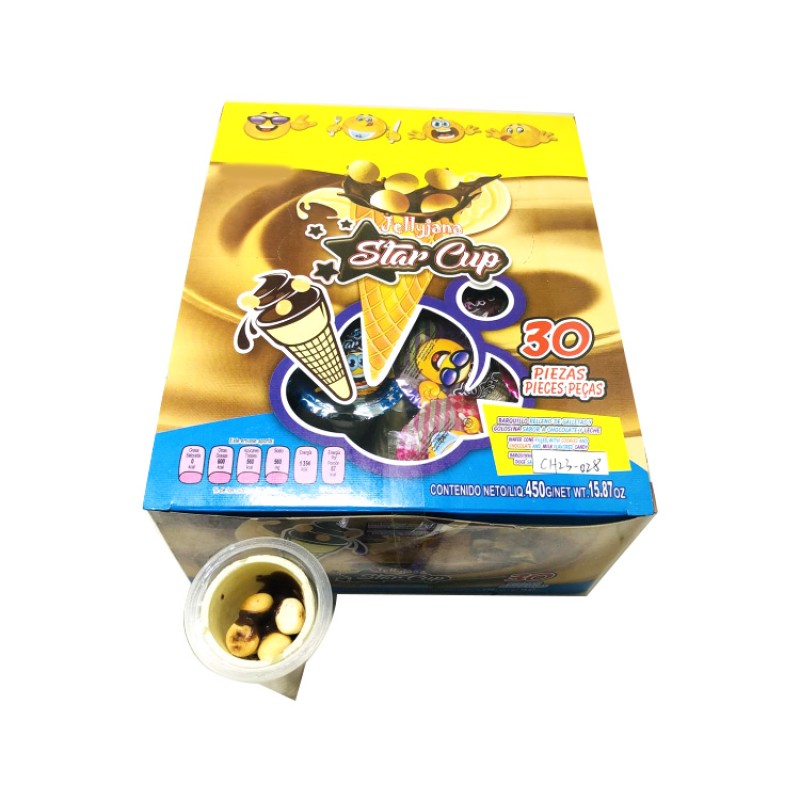 Ice Cream Chocolate Supplier - 15g Cone with Biscuit Wrap