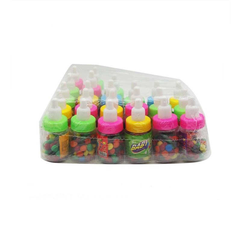 Sugar-coated Chocolate Manufacturer - Bottle Shape Colorful Bean