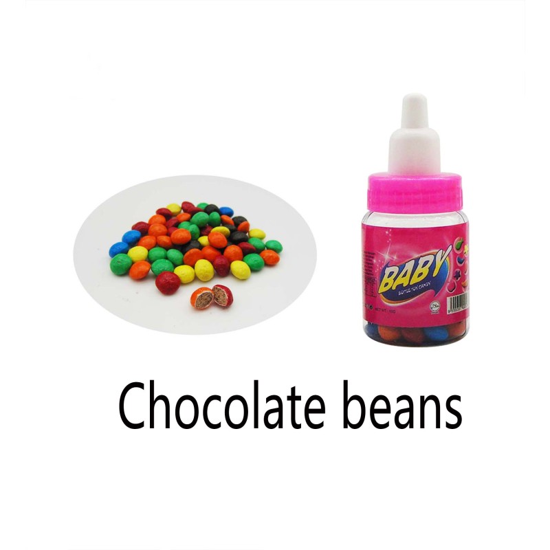 Sugar-coated Chocolate Manufacturer - Bottle Shape Colorful Bean
