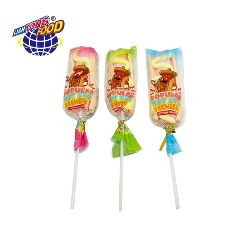 Hot Dog Marshmallow Factory - 11g Colorful Fruit Flavor Candy