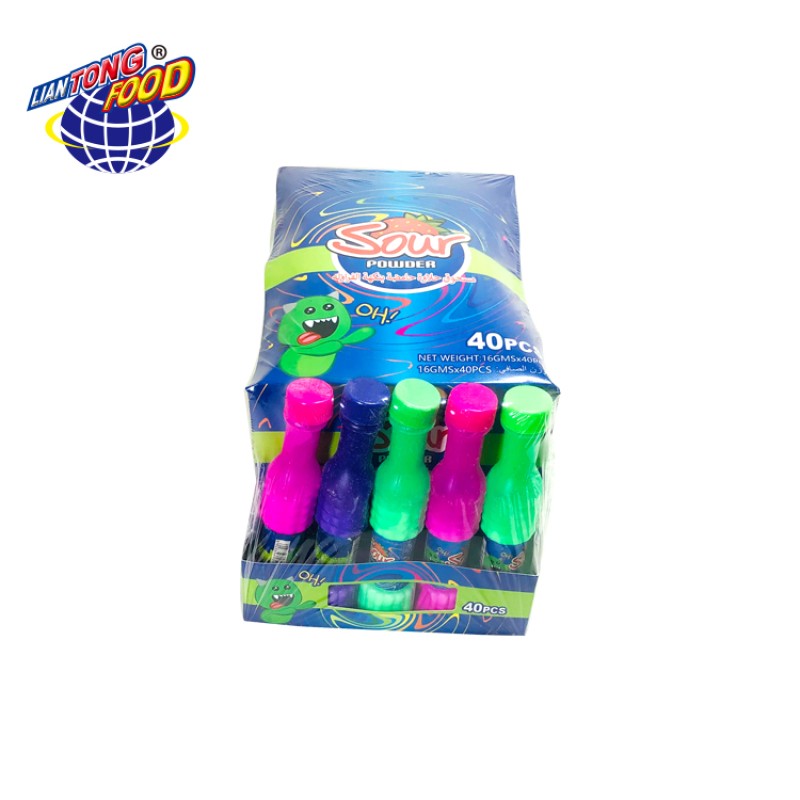 Bottle Candy Supplier - Colorful Box Package Fruit Flavor