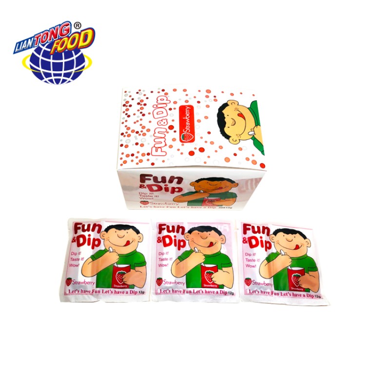 Sour Powder Factory - 2-in-1 Packing Fruit Straw Stick
