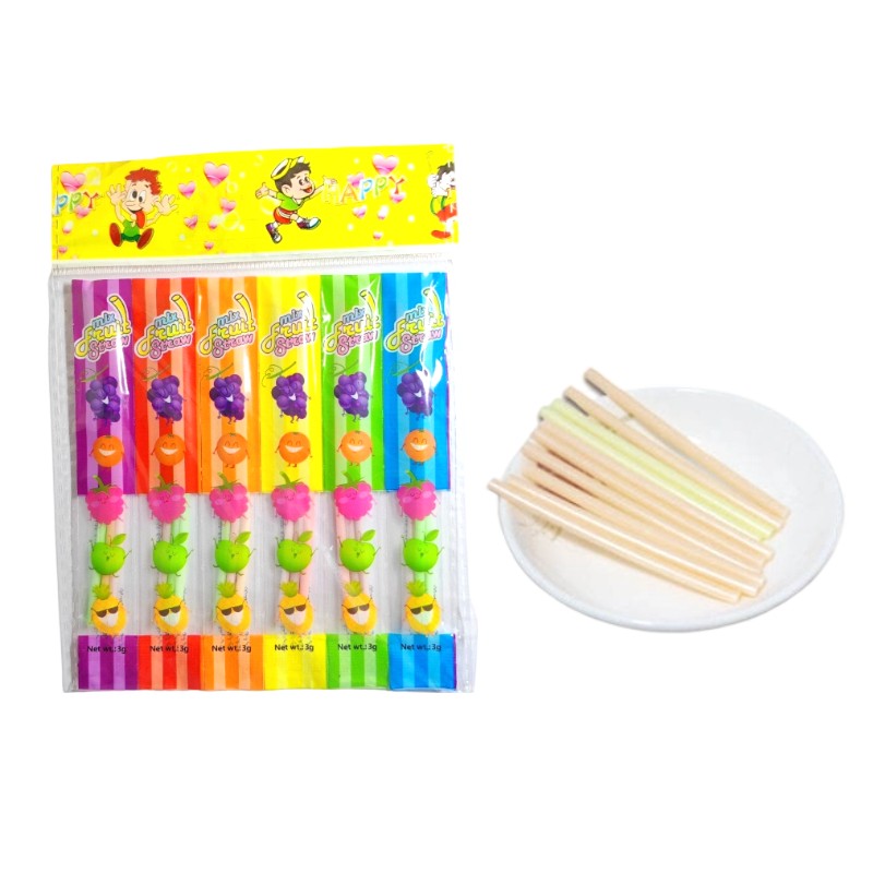 CC Stick Candy Supplier - 6-in-1 Mix Fruit Powder Customized