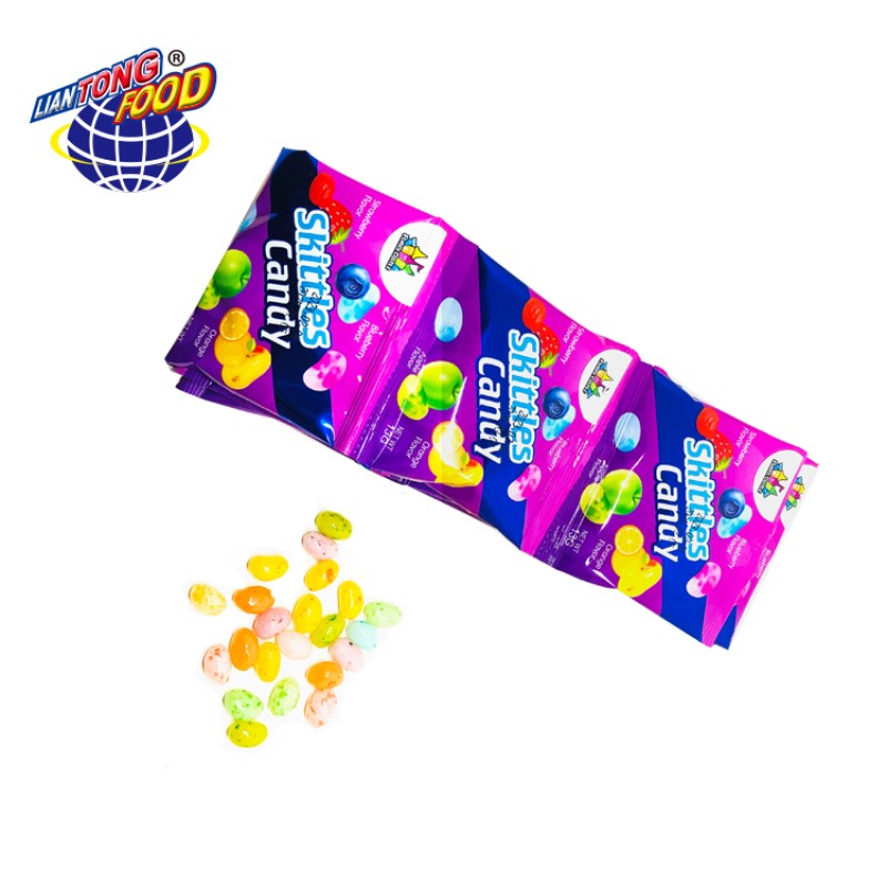 Soft Gummy Candy Supplier - Mixed Fruity Jelly Bean Bulk