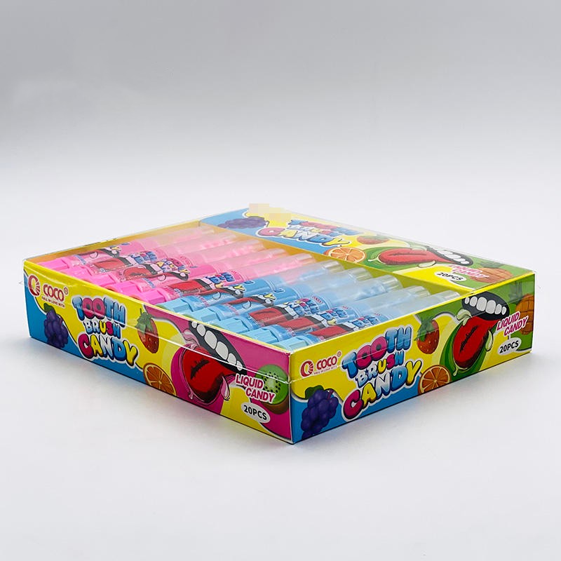 Toothbrush Candy Supplier - Brush Shape Jam Jelly Liquid