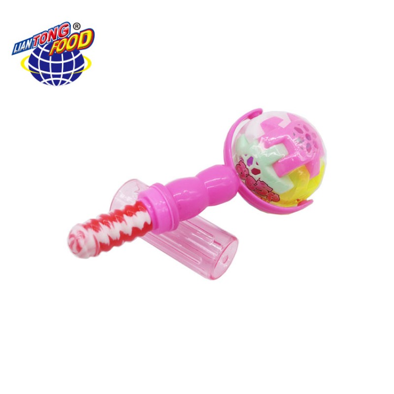 Building Block Candy Supplier - Ball Lollipop Hard Candy Toy