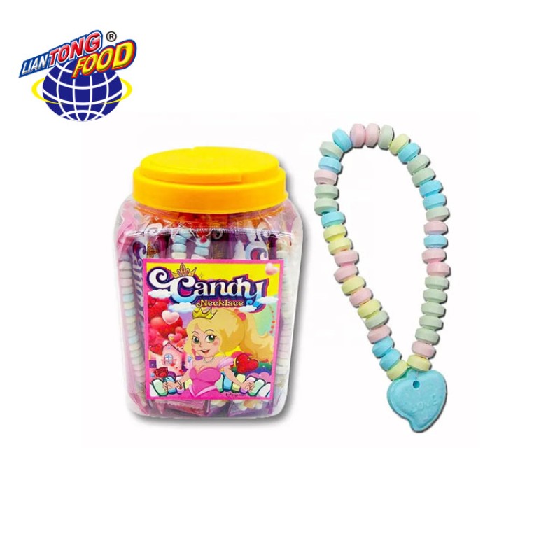 Necklace Candy Supplier - Vegan Tablet Sweets for Kids