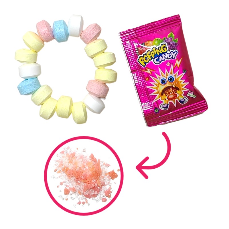 Bracelet Candy Factory - Colorful Fruity Popping Tablet