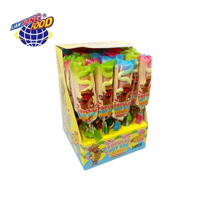 Hot Dog Marshmallow Factory - 11g Colorful Fruit Flavor Candy